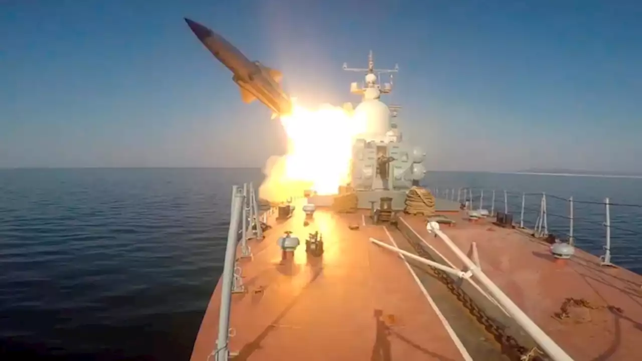 Russia test-fires anti-ship missiles in Sea of Japan