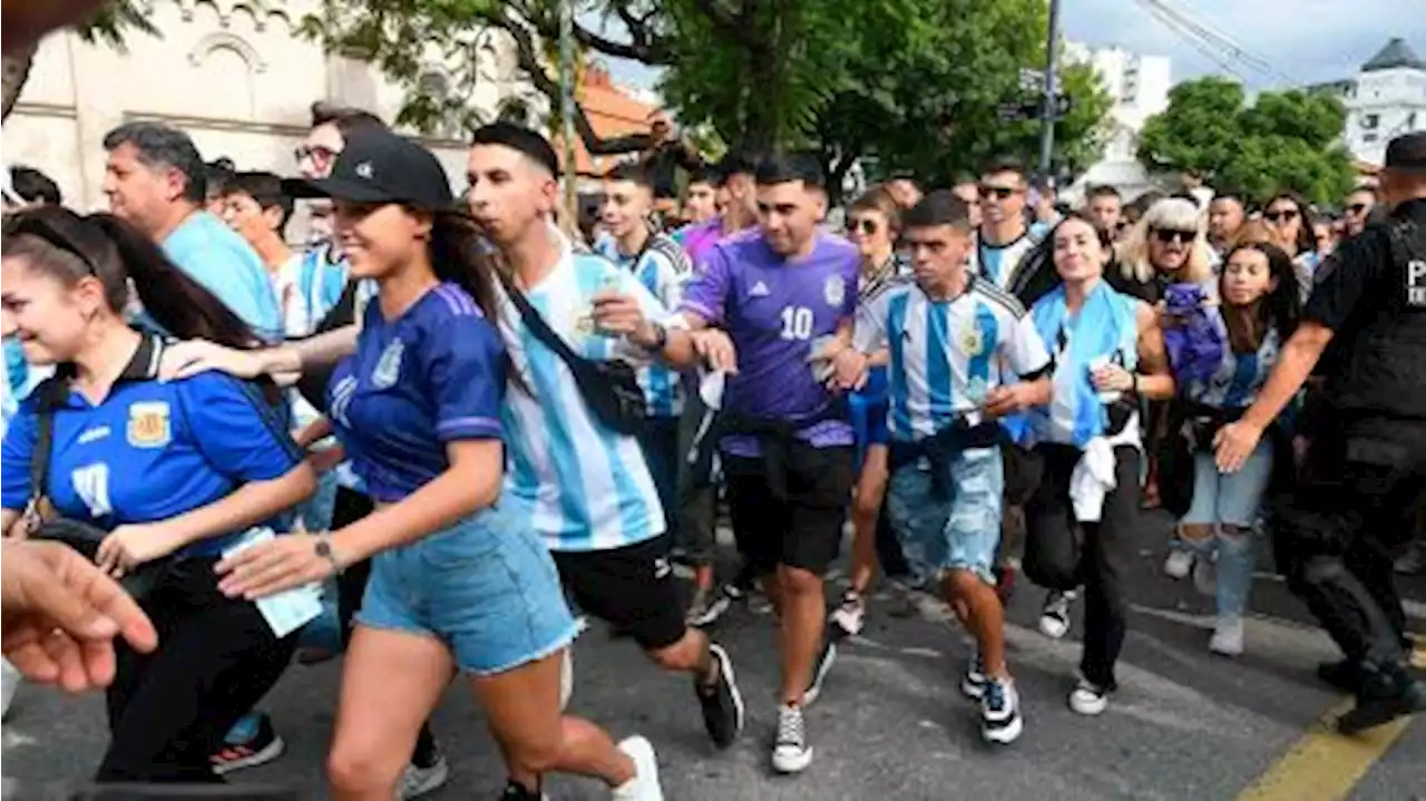 Hasta el mediodía se pueden retirar los tickets para Argentina-Curazao