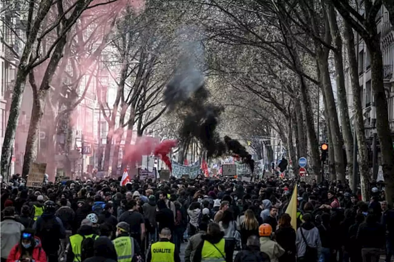 Grève du 28 mars: 740.000 manifestants en France selon le ministère de l'Intérieur