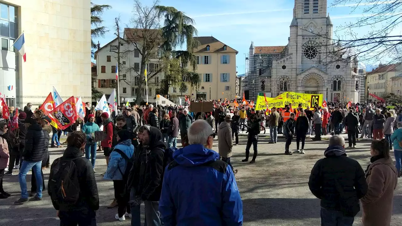 Manifestations du 28 mars: des milliers de personnes rassemblées dans les Alpes du Sud