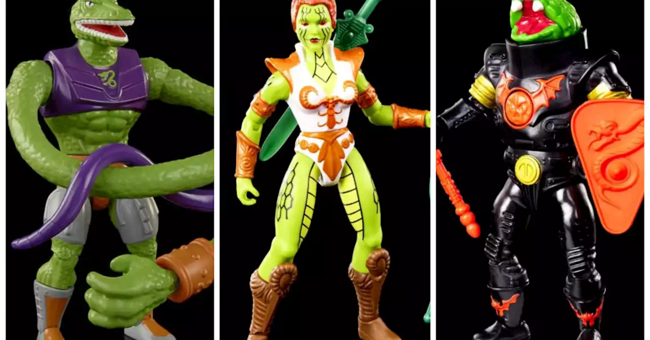 Build Your Snake Army with Mattel’s Masters of the Universe: Origins