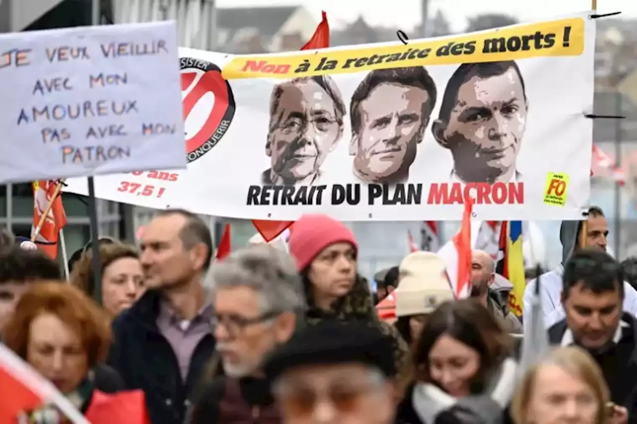 Retraites: les syndicats encore dans la rue, le dialogue toujours dans l'impasse