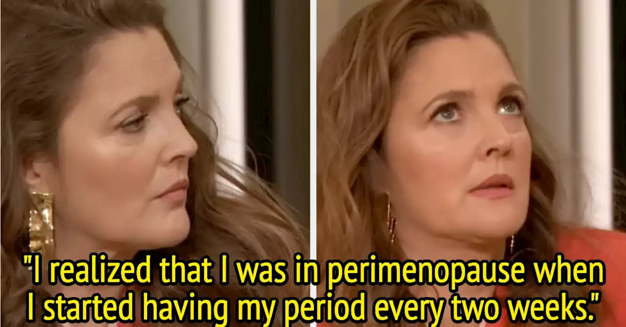 Drew Barrymore Opened Up About Her Experience With Perimenopause