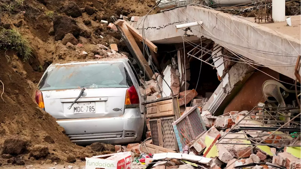 Landslide in Ecuador kills at least 7, with dozens missing