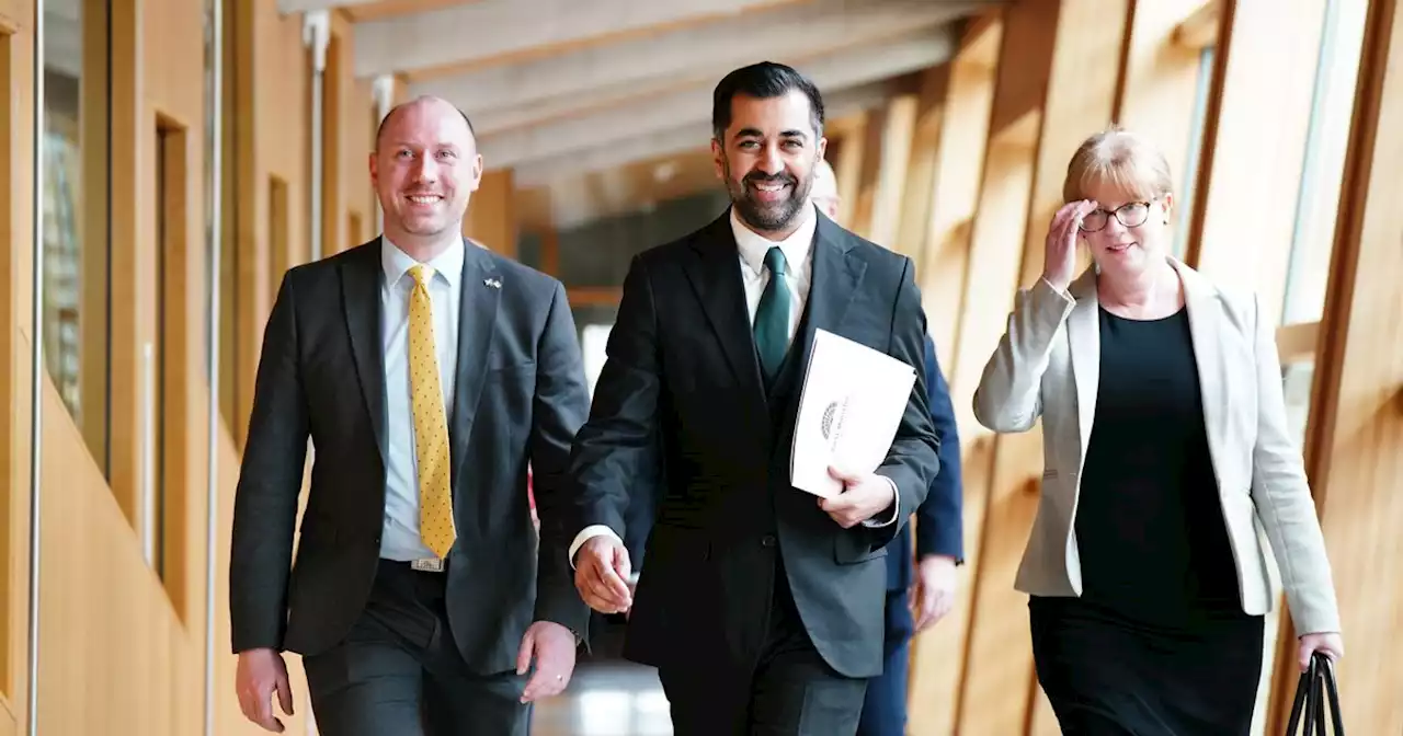 Humza Yousaf voted in as First Minister of Scotland by MSPs