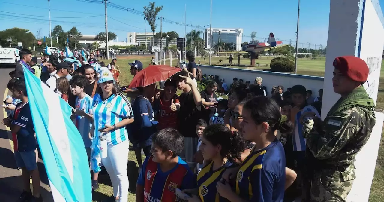 Mirá en vivo el homenaje a los campeones del mundo