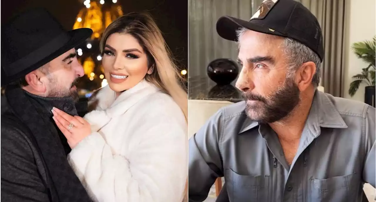 Vicente Fernández Jr. se arregló la nariz, su novia asegura que luce como Ken