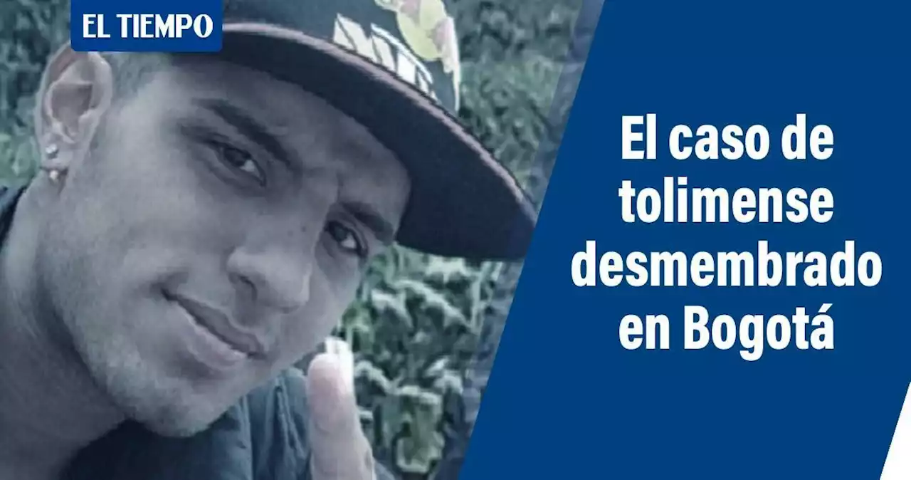 Hallan cuerpo desmembrado en Bogotá de joven tolimense desaparecido