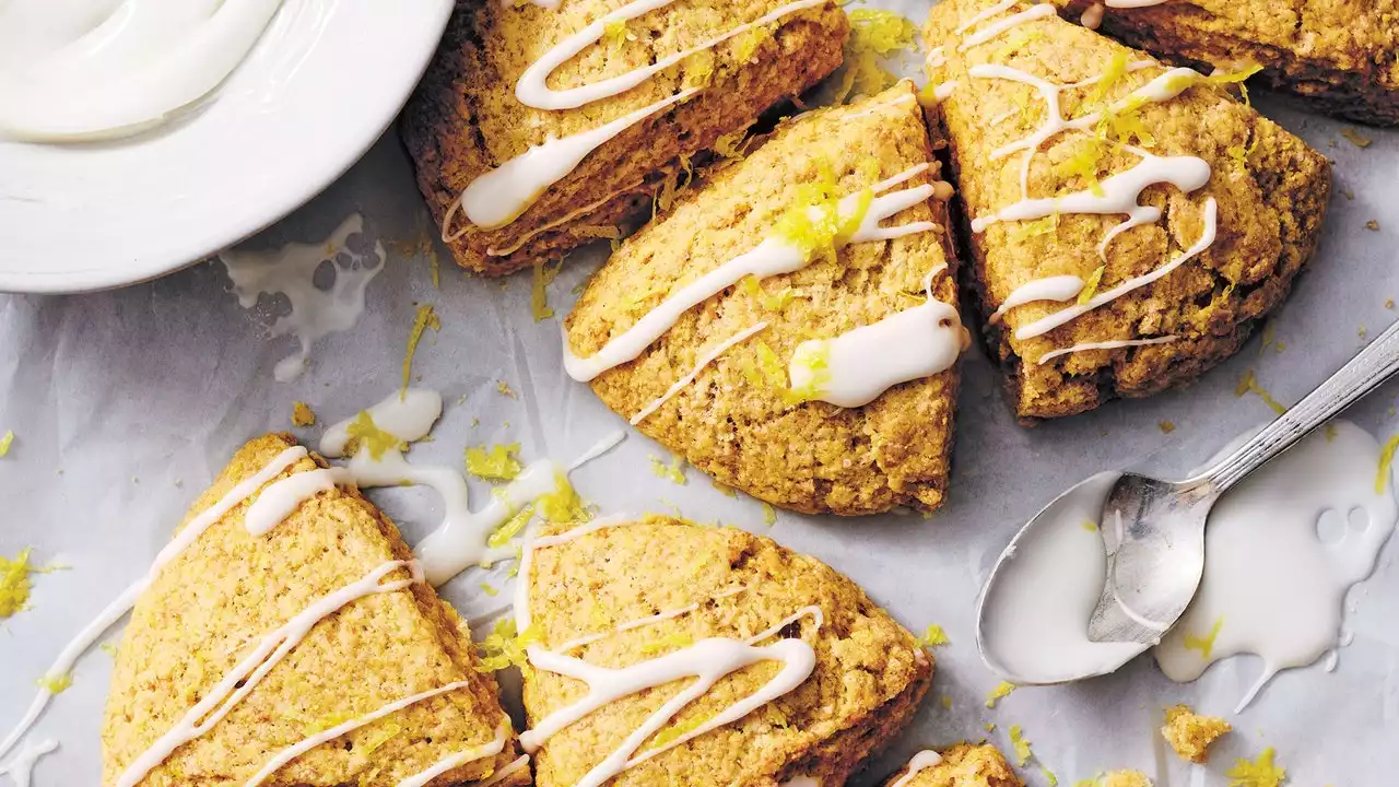 Lemon Cornmeal Scones