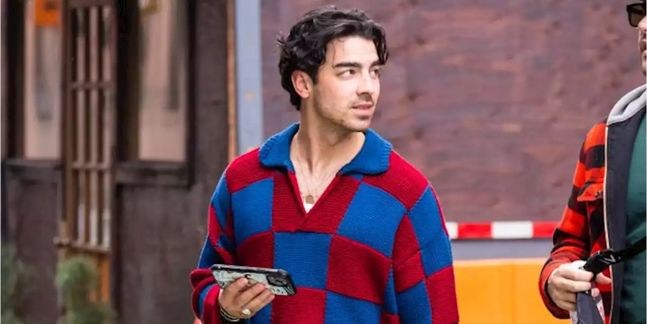 Joe Jonas Says Yes to Out-There Knitwear