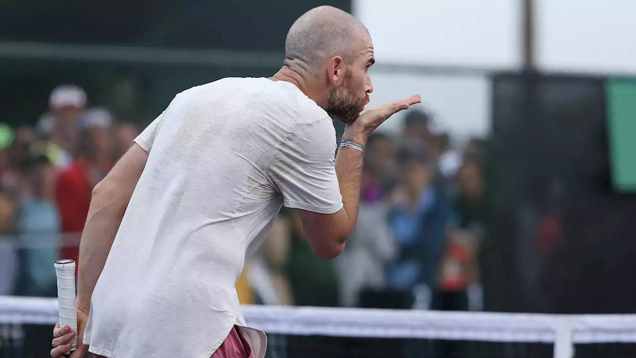 Masters 1000 Miami - Adrian Mannarino n'est pas moche à voir, il n'a pas un tennis facile