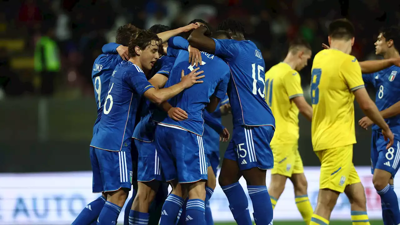 Matteo Lovato e una doppietta di Lorenzo Colombo: l'Italia U21 supera 3-1 i pari età dell'Ucraina