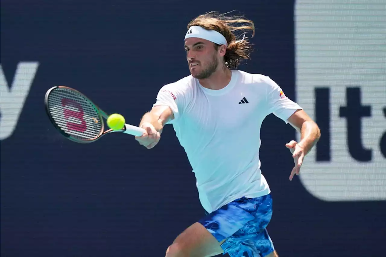 Tsitsipas beats Garin to reach last 16 at Miami Open