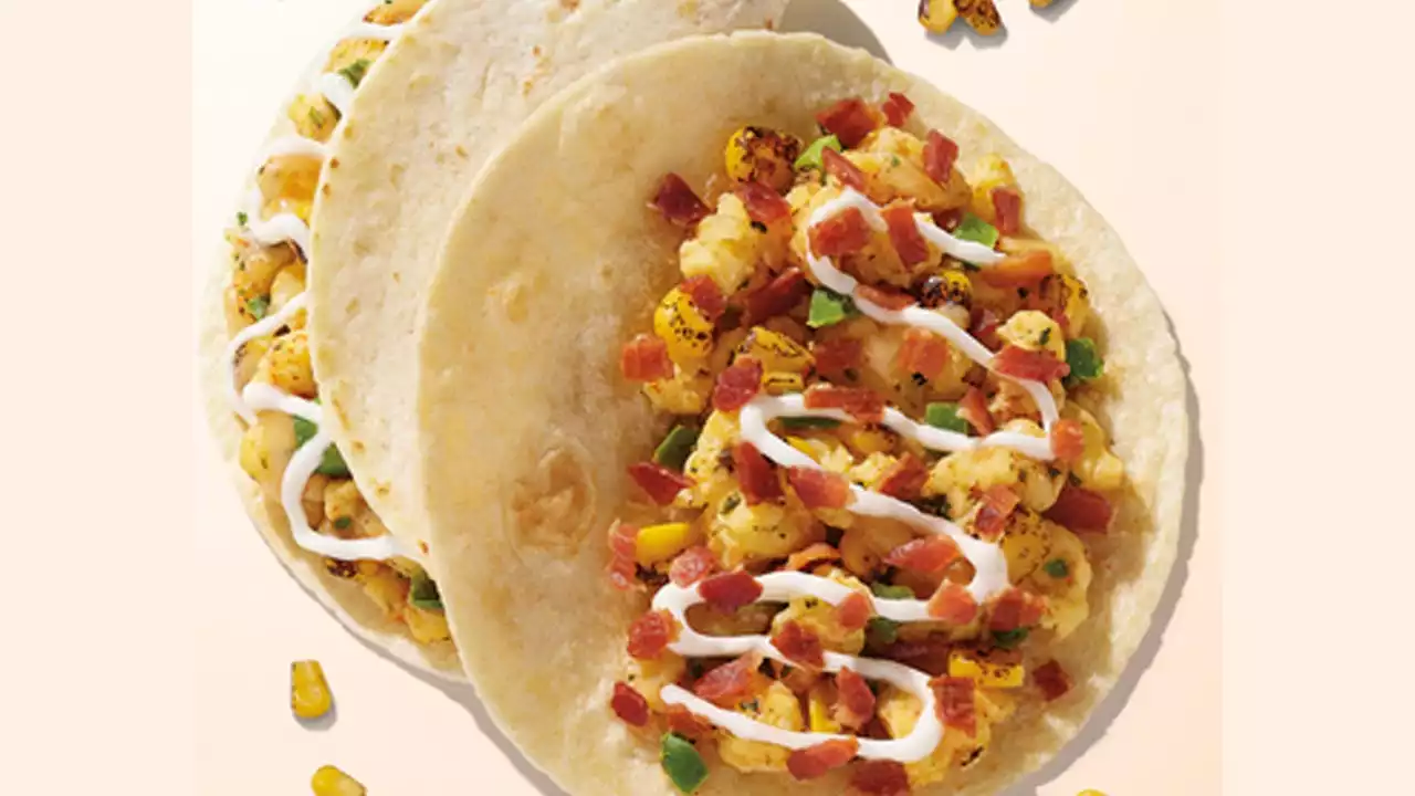 Dunkin' adds breakfast tacos to US menus nationwide