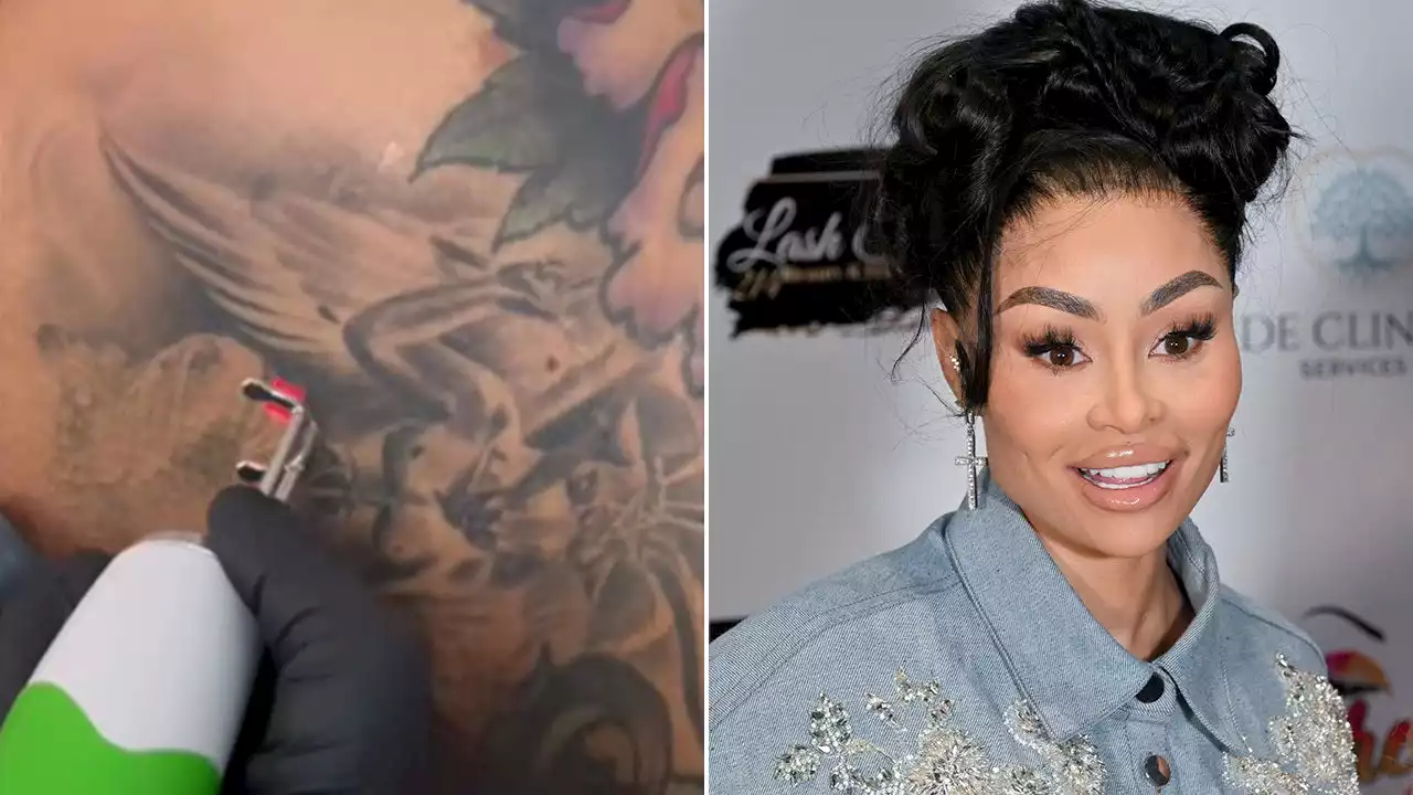 Blac Chyna removes 'demonic' tattoo as she regains her faith