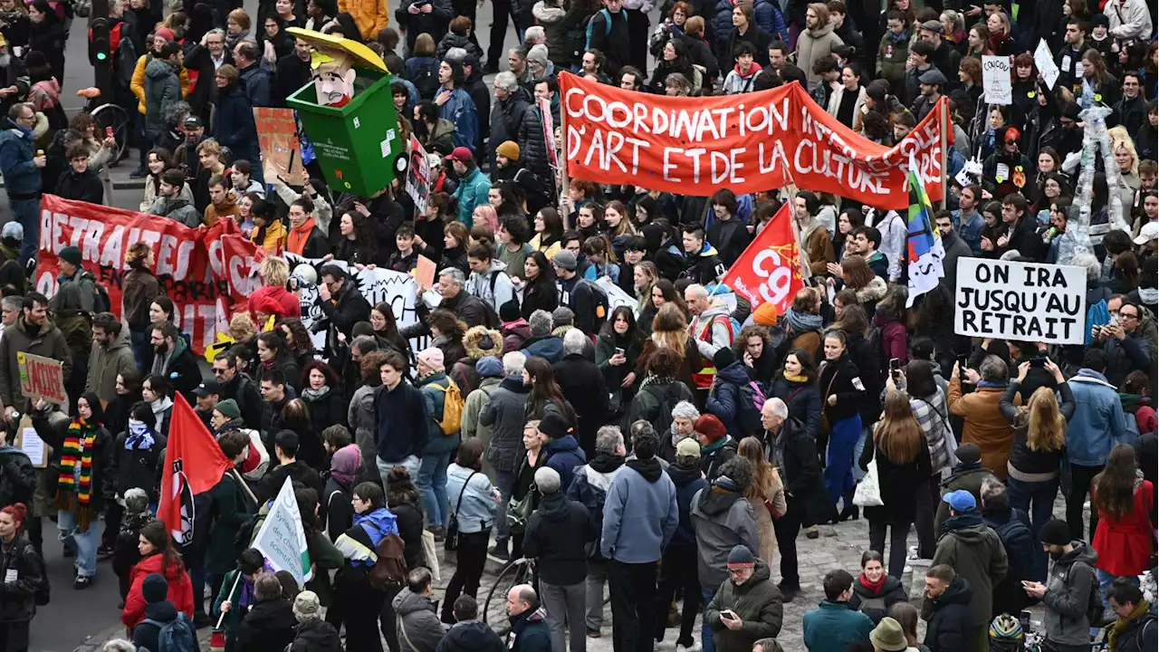 DIRECT. Manifestations contre la réforme des retraites : la CGT recense 450 000 manifestants à Paris, la mobilisation en baisse un peu partout en France