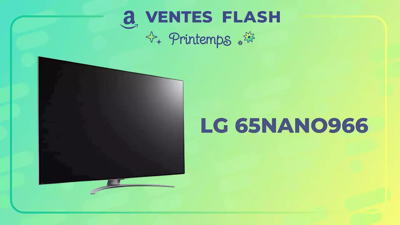 La 8K débarque dans votre salon avec ce TV LG 65 pouces à 999 € (-60 %)