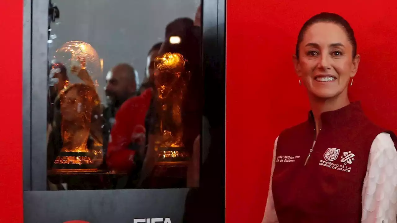 Claudia Sheinbaum presume a FIFA avances para el Mundial 2026