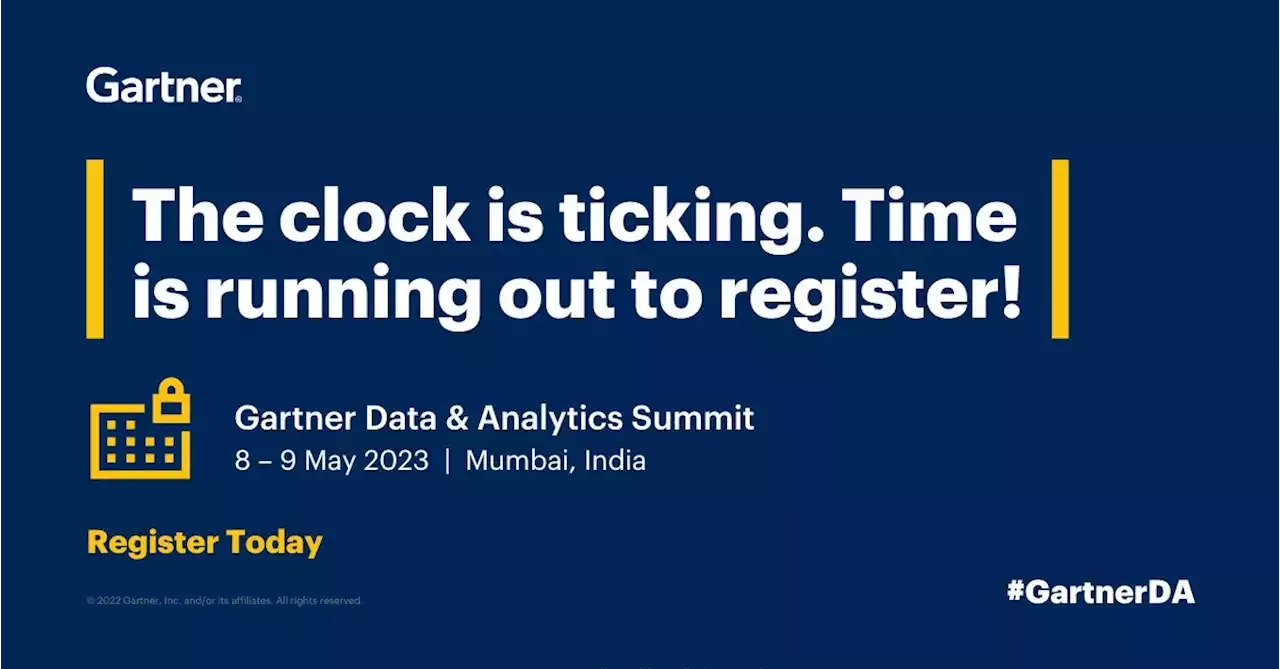 Gartner Data & Analytics Summit 2023, Mumbai, India