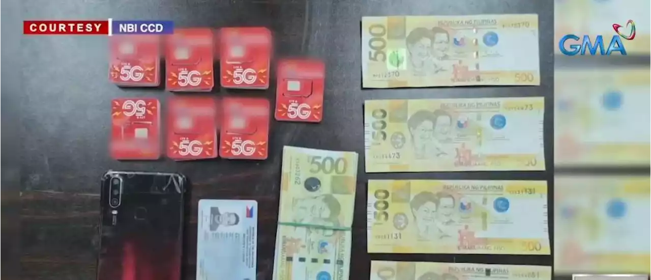 NBI nabs sellers of SIM cards with verified e-wallet accounts