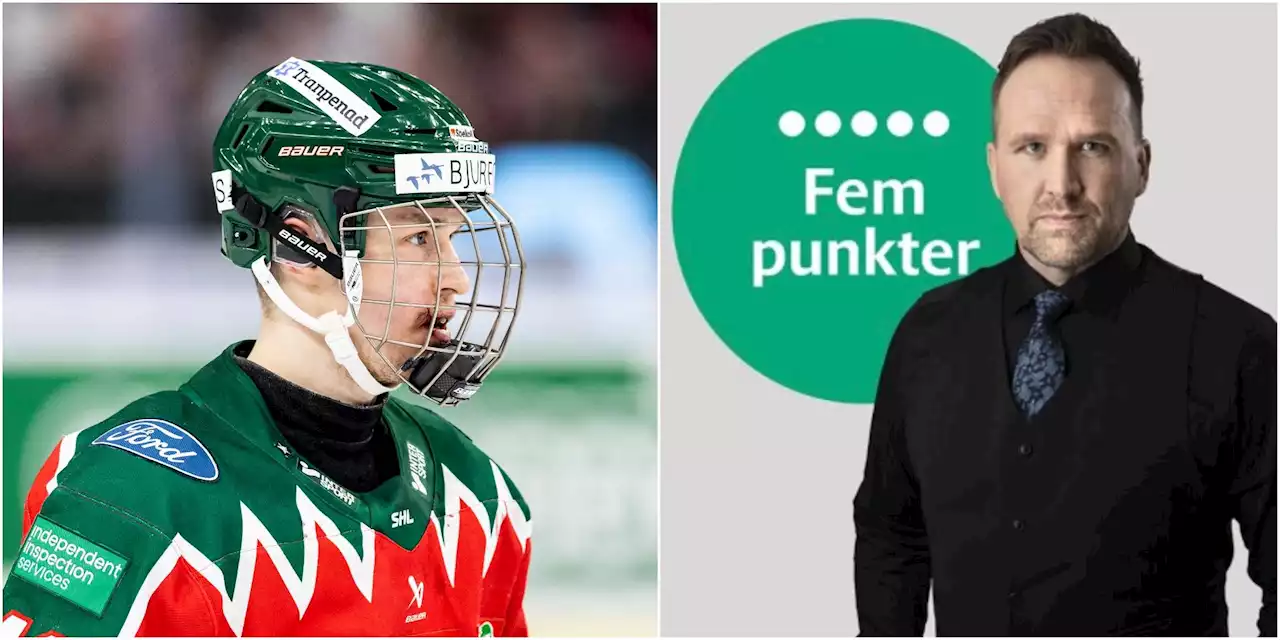 Fem punkter • Frölunda måste kämpa med blod, svett – och tänder