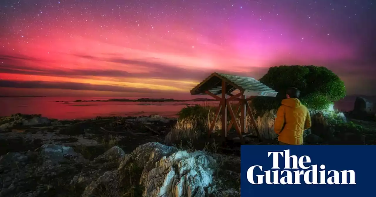 ‘In awe’: New Zealand aurora hunters entranced by unusually bright southern lights display