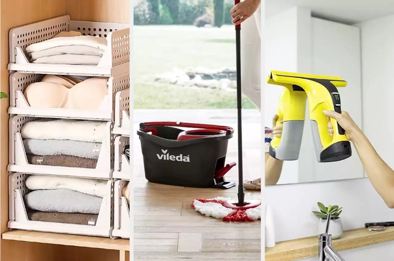 25 Home Organisation And Cleaning Deals In The Amazon Sale That'll Sort All Your Mess Out