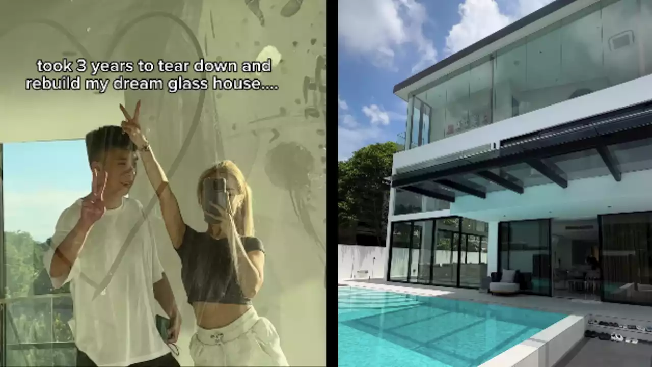 Naomi Neo tears down her old home to build her dream glass house, but netizens ask 'why don’t you buy an empty land instead' - Singapore News