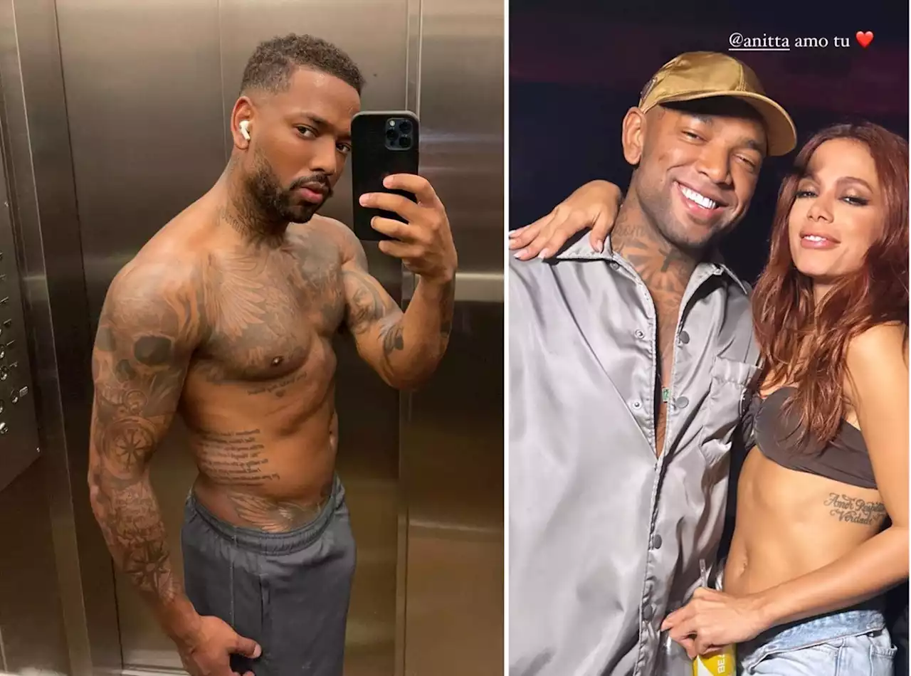 Nego do Borel posa com Anitta após fazer as pazes com a cantora: 'Amo tu'