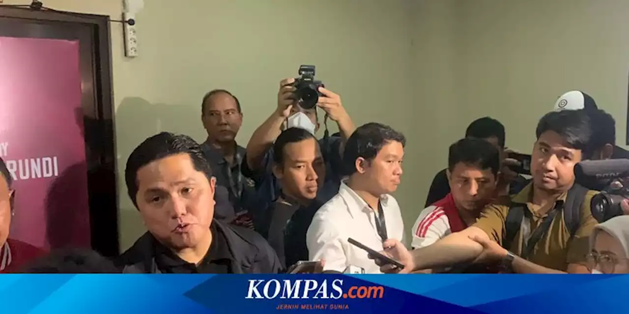 Dapat Perintah Jokowi, Erick Thohir Temui FIFA untuk Bahas Piala Dunia U20