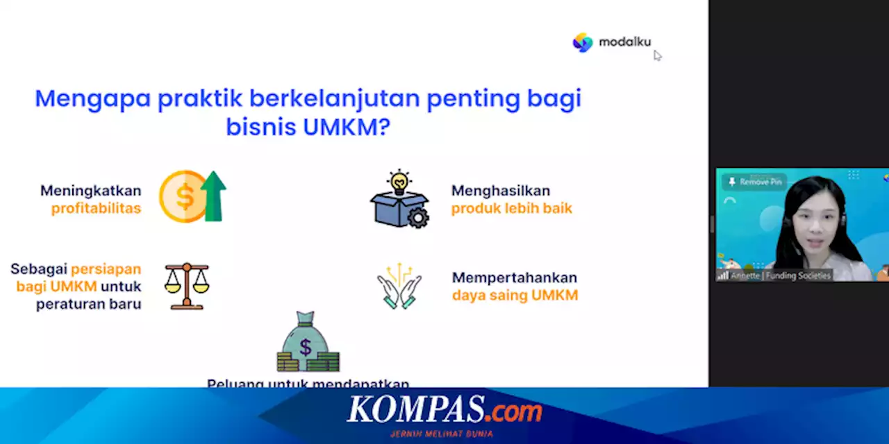 Grup Modalku Dorong Bisnis UMKM dengan Penerapan ESG