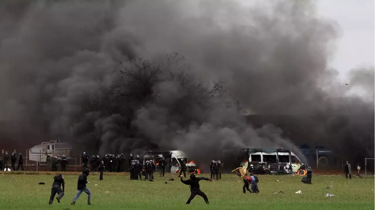 L’état de santé d’un des manifestants de Sainte-Soline dans le coma s’améliore