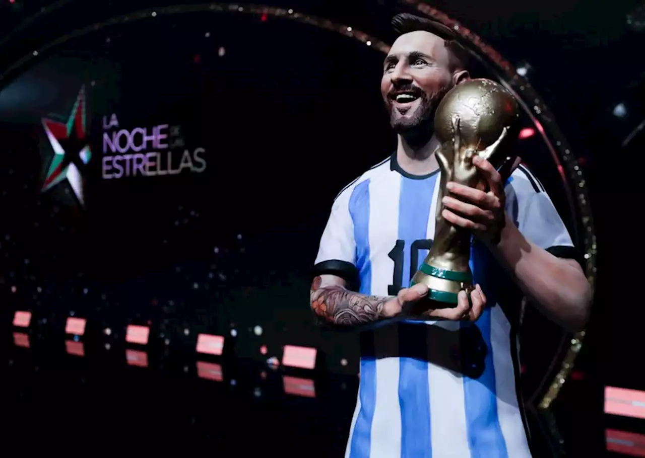 Une statue de Lionel Messi exposée au musée de la CONMEBOL