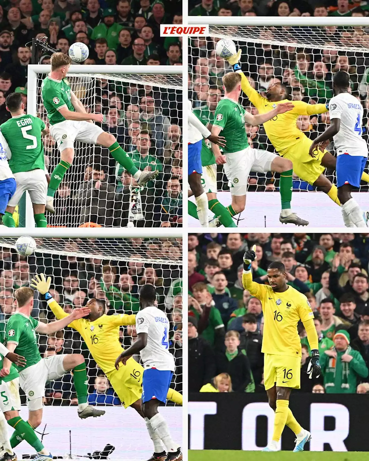 La France s'impose en Irlande grâce à Pavard et Maignan