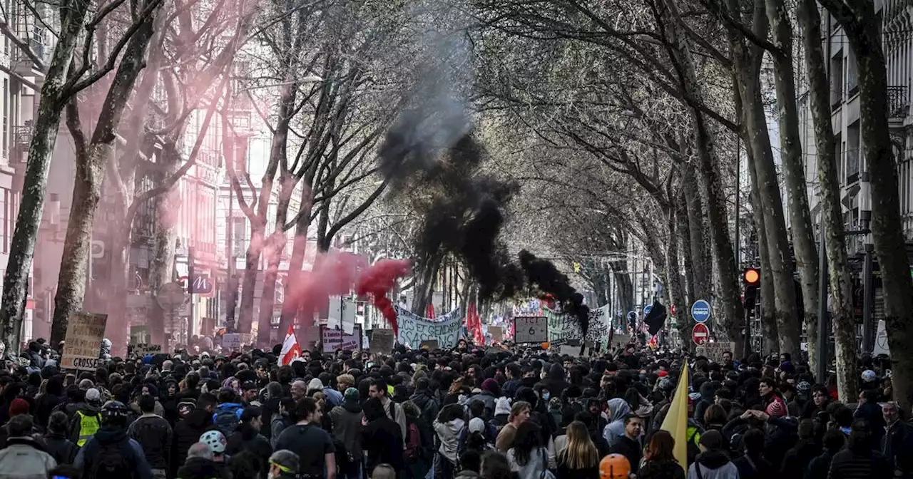 A la manifestation de Lyon, «les jeunes ne se laissent pas faire»