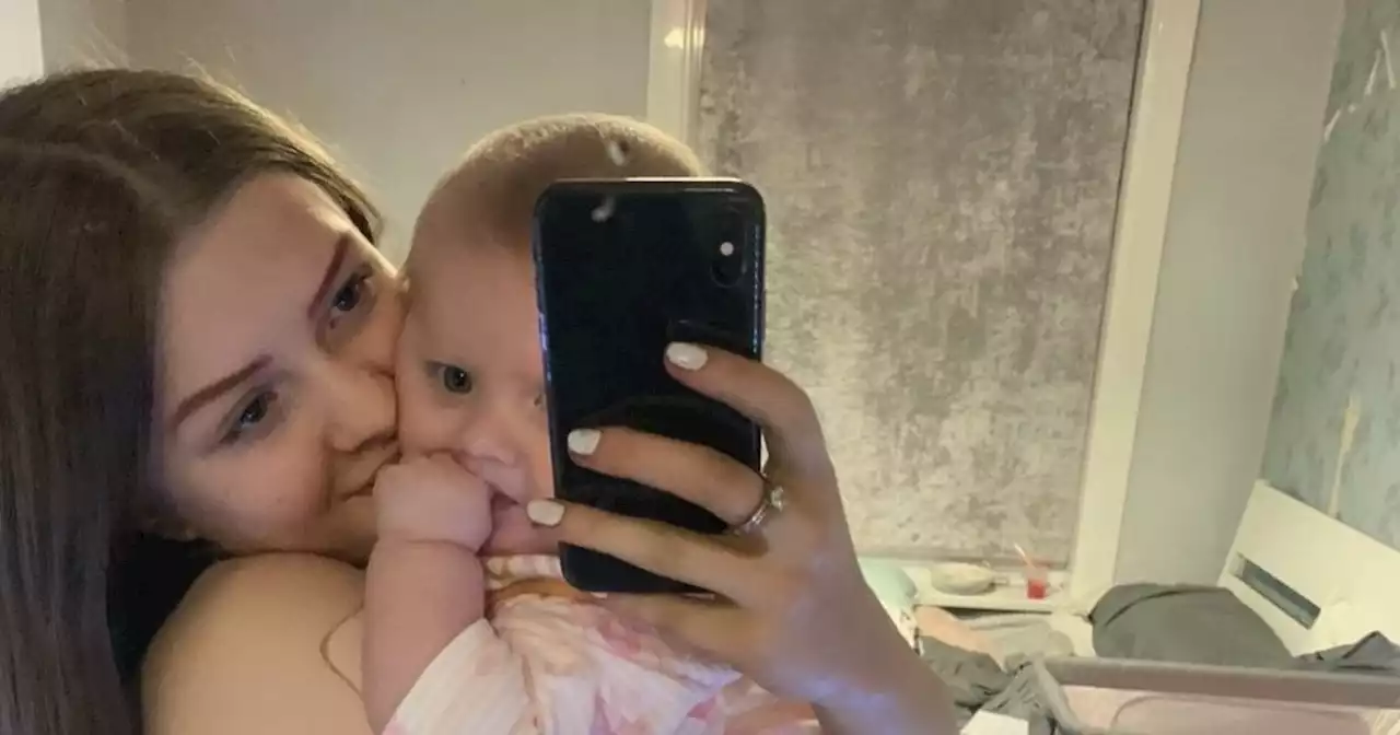 Schoolgirl who fell pregnant at 15 is using TikTok to make a living