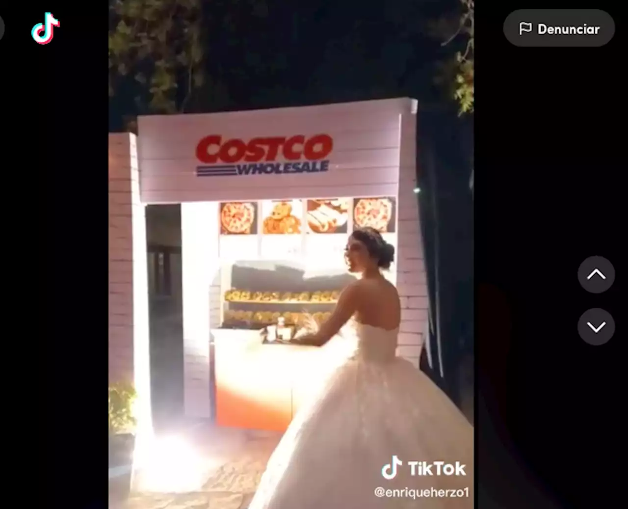 Costco forma parte de una boda y creatividad se viraliza