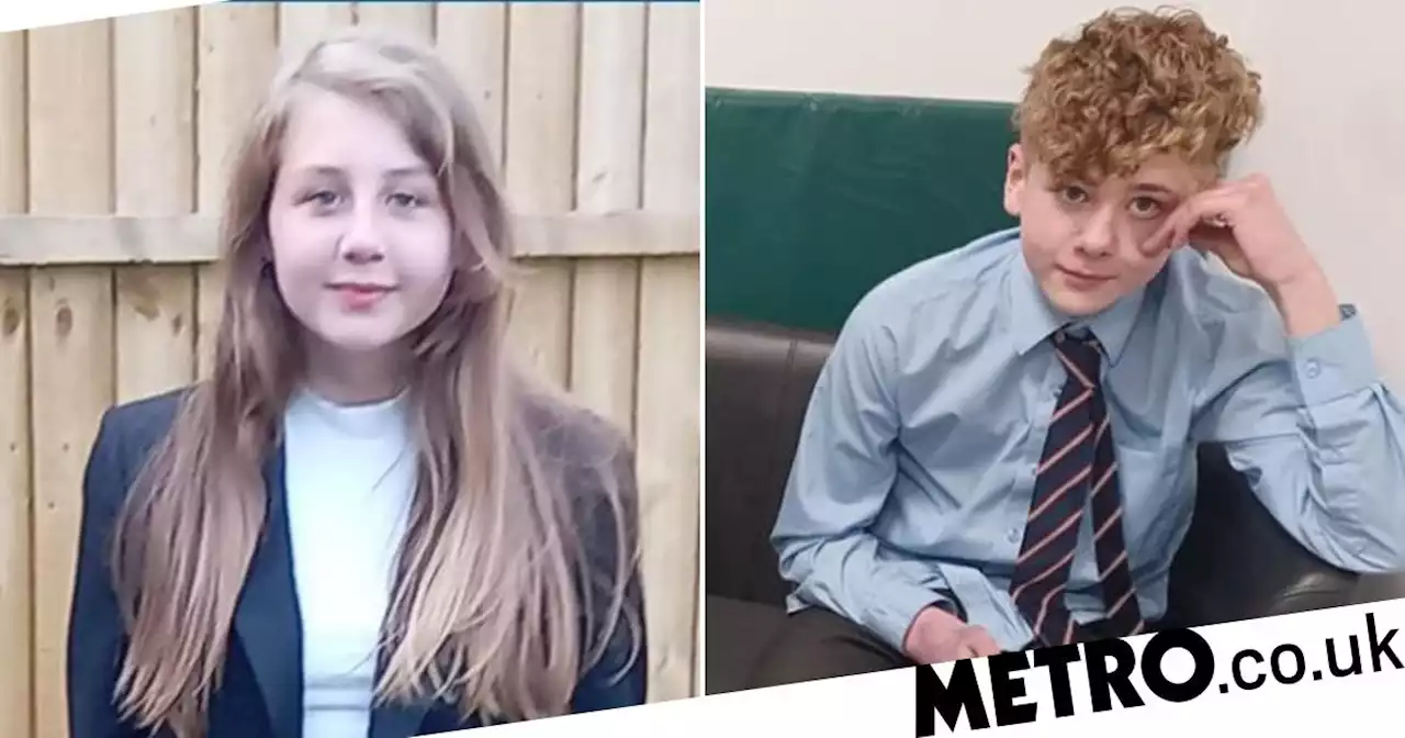 Boy and girl go missing after school and may be heading to London together