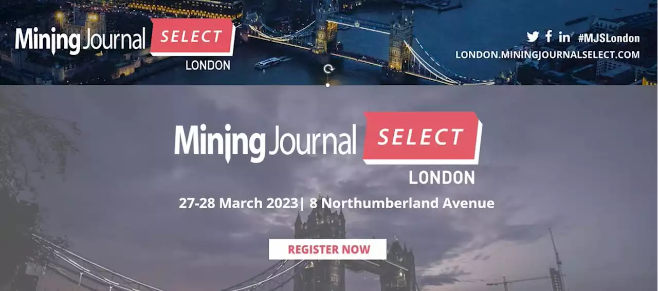 Mining Journal Select London 2023 - Home Page