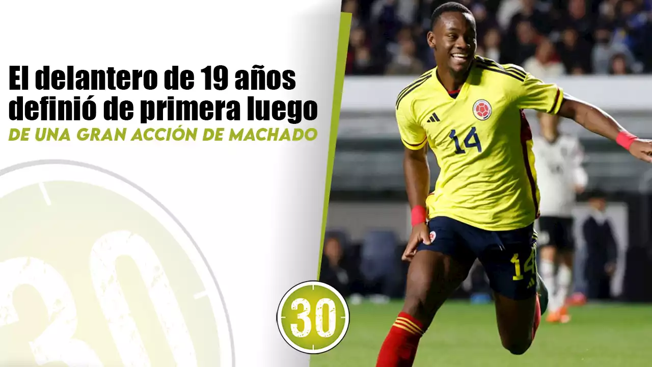 [VIDEO] Reviva el primer gol de Jhon Jader Durán con la Selección Colombia