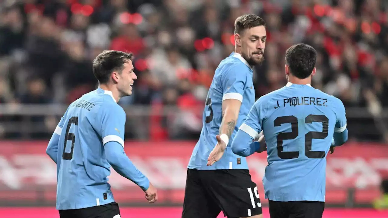 Uruguay se impuso ante Corea del Sur en Seúl por 2 a 1