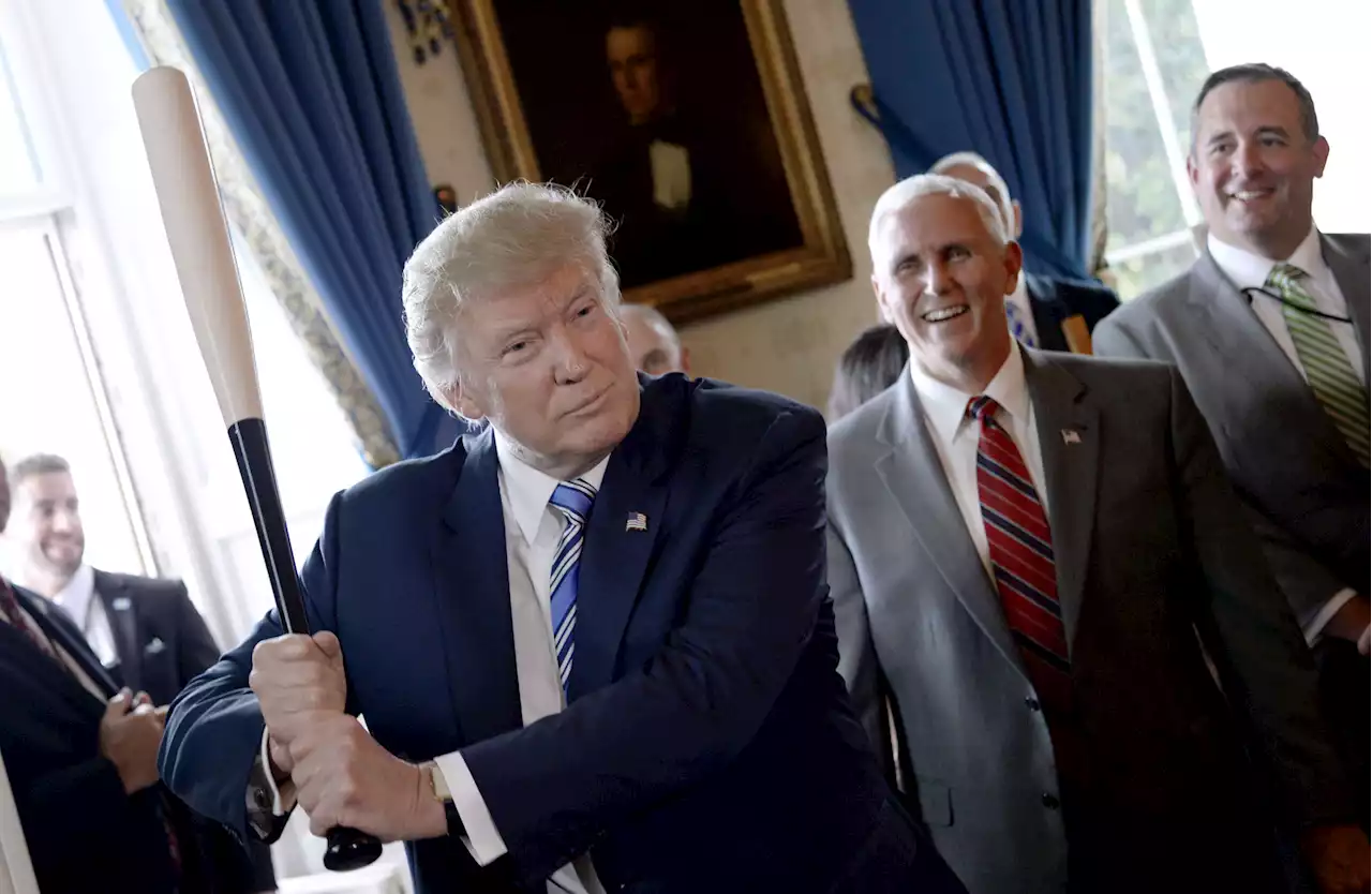 Donald Trump's bizarre Alvin Bragg baseball bat 'threat' explanation