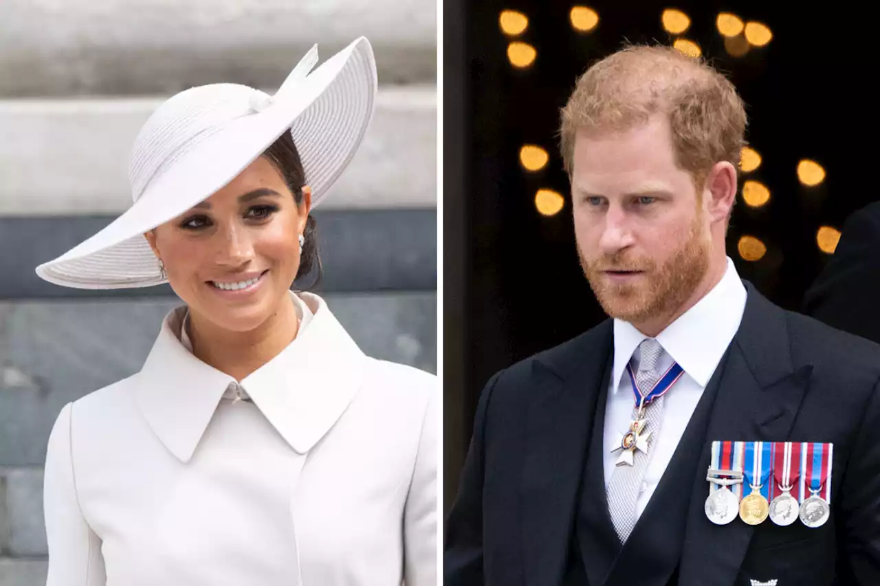 Prince Harry and Meghan Markle will be 'fringe players' at the coronation