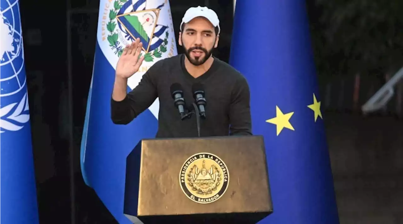 Nayib Bukele confirmó la detención de tres colombianos que transportaban droga