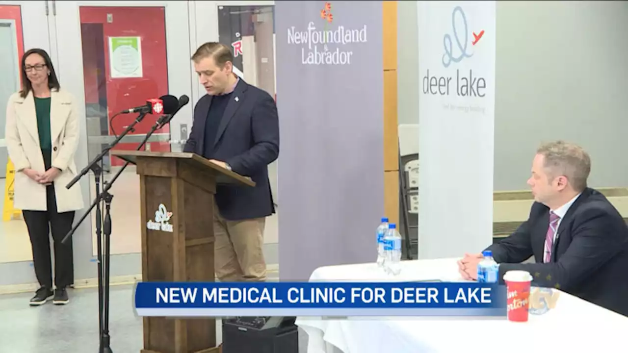 Premier announces new health clinic for Deer Lake