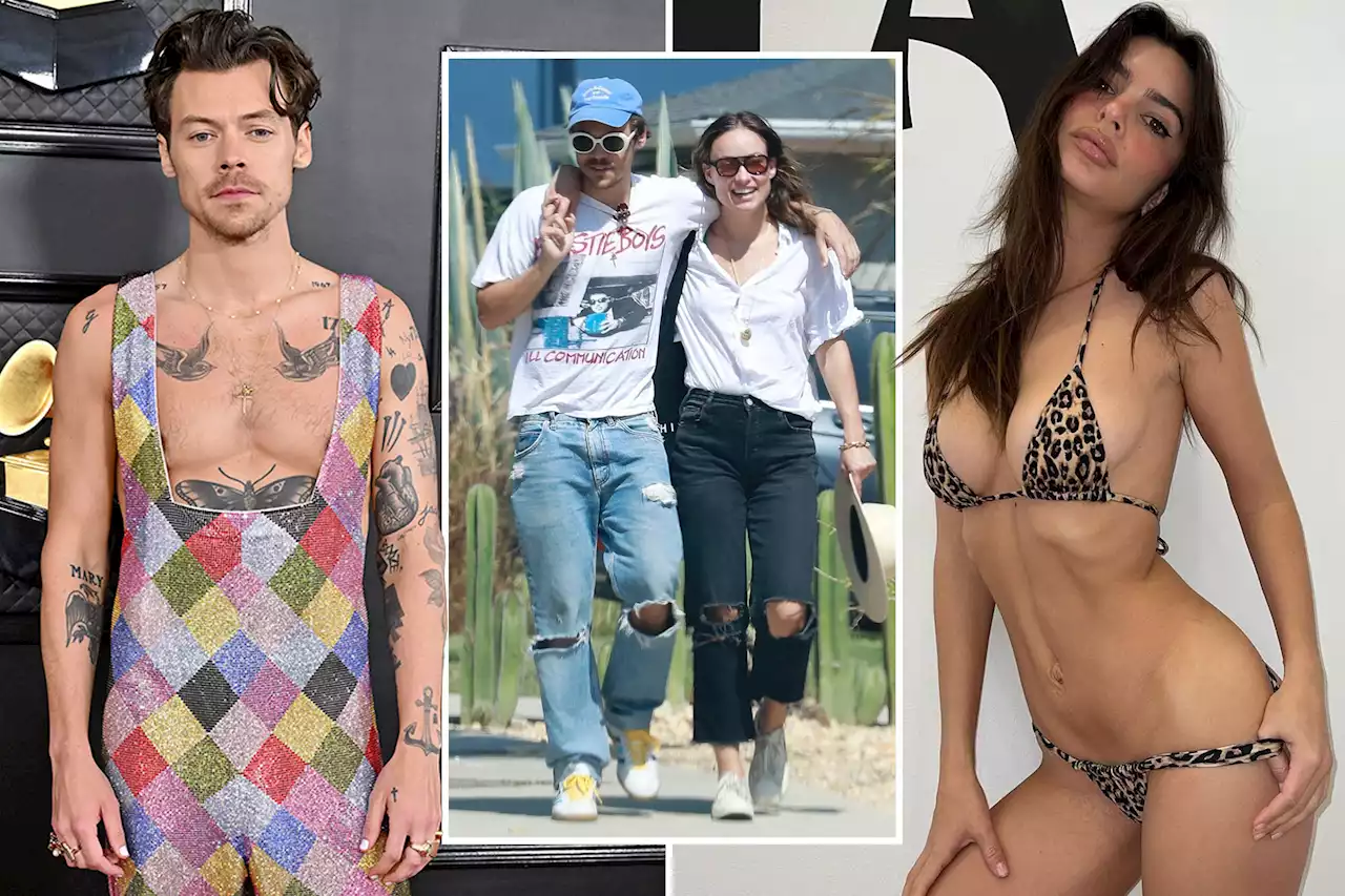 Inside the many love triangles of Harry Styles, Olivia Wilde and Emily Ratajkowski