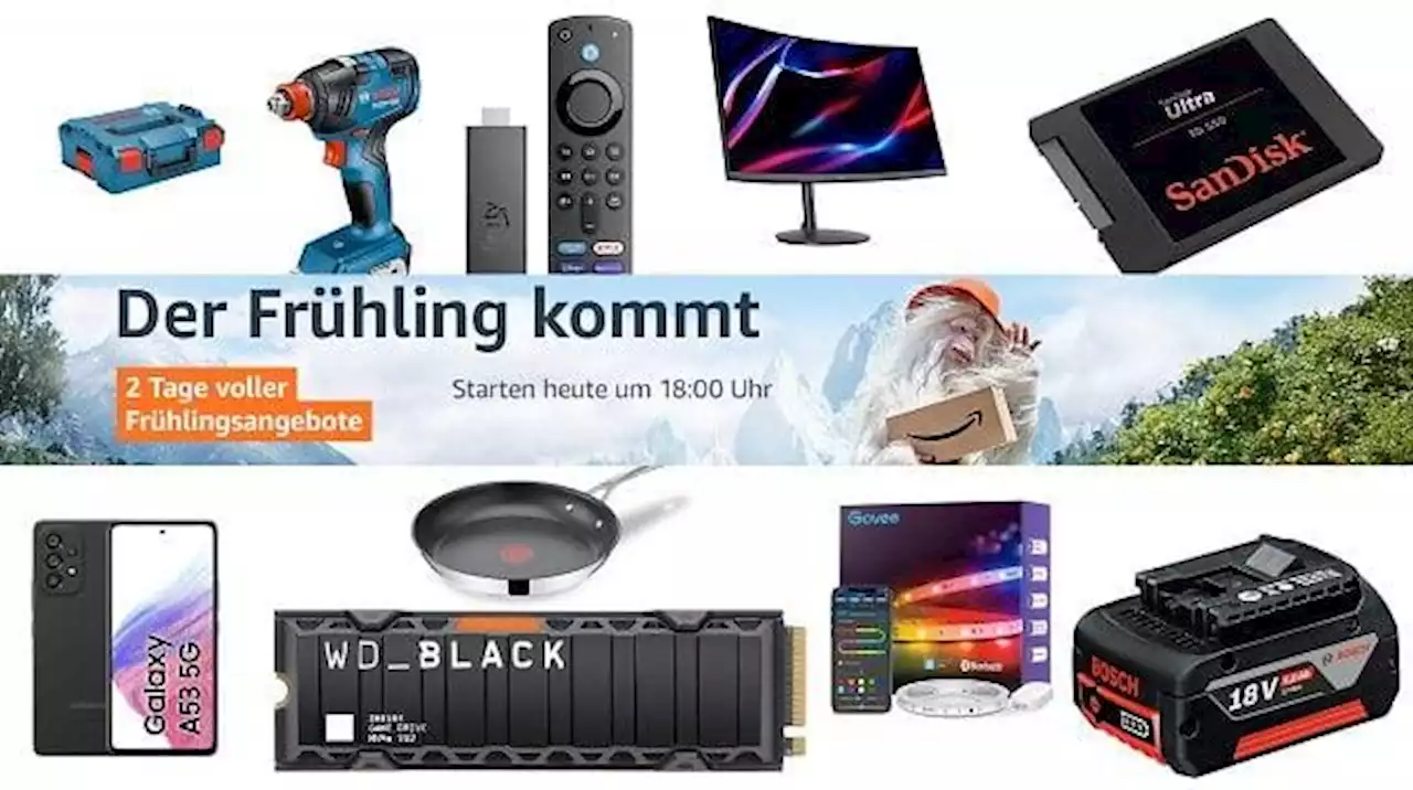 Diese Amazon Frühlingsangebote nicht verpassen: Jetzt für kurze Zeit bis zu 40 % Rabatt (Update: Noch mehr Deals)