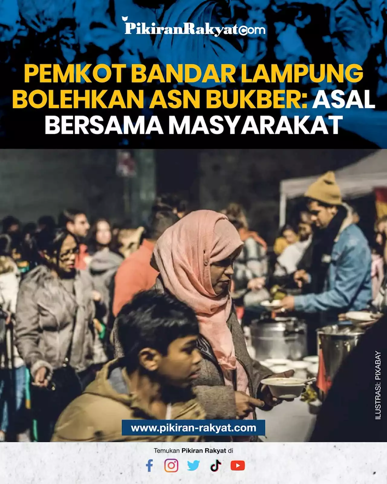 Pemkot Bandar Lampung Bolehkan ASN Bukber Asal Bersama Masyarakat