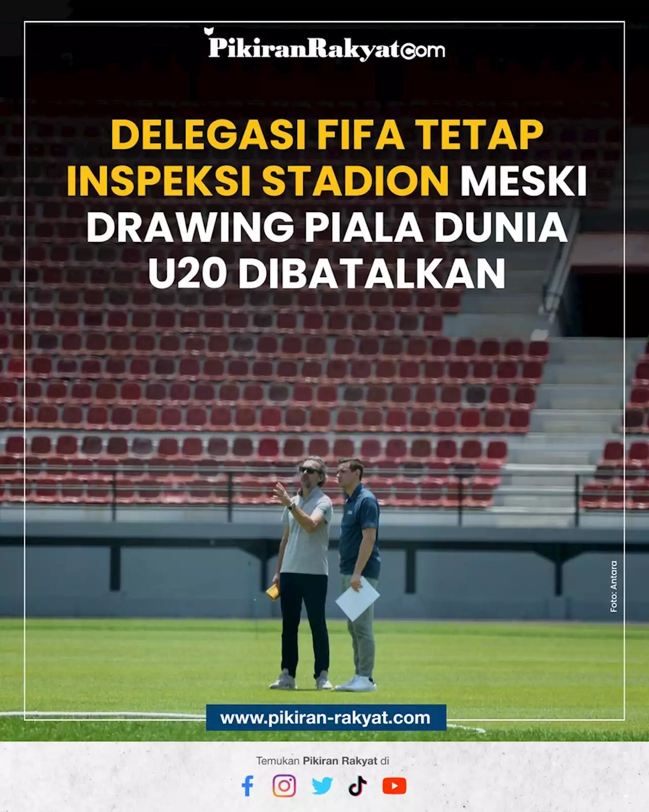 Jawaban Delegasi FIFA Saat Ditanya Alasan Pembatalan Drawing Piala Dunia U20 di Indonesia