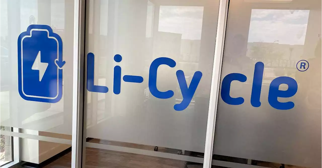 Li-Cycle to build French battery processing facility